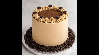 Cake de Café con Crema de Mantequilla