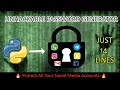 Random Password Generator python projects for beginners Project Maker