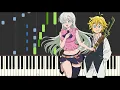 Nanatsu No Taizai - Netsujou no Spectrum OP (Piano Tutorial)