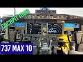 Inside The Boeing 737 MAX 10 Cockpit Full Flight Deck Tour