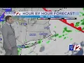 WPRI 12 Weather Forecast 25 Cloudy Showers Mild Breezy Today Nicer Friday