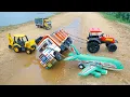 Download Lagu Tipper Truck Accident Pulling Out Air India Plane HMT Tractor JCB ki khudai ? Sand Loading | CS Toy