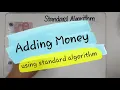 Adding Money using Standard Algorithm - Singapore Dollars