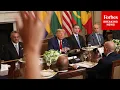 Download Lagu Right In Front Of Trump, Reporter Asks African Leaders If They'll Nominate Him For Nobel Peace Prize