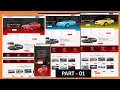 Car Selling Website - Multiple Page Website PART