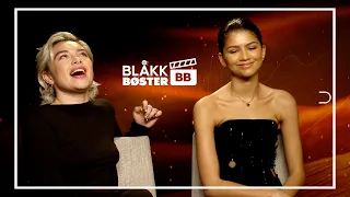 Zendaya makes Florence Pugh Laugh with Butt Joke Dune Part Two