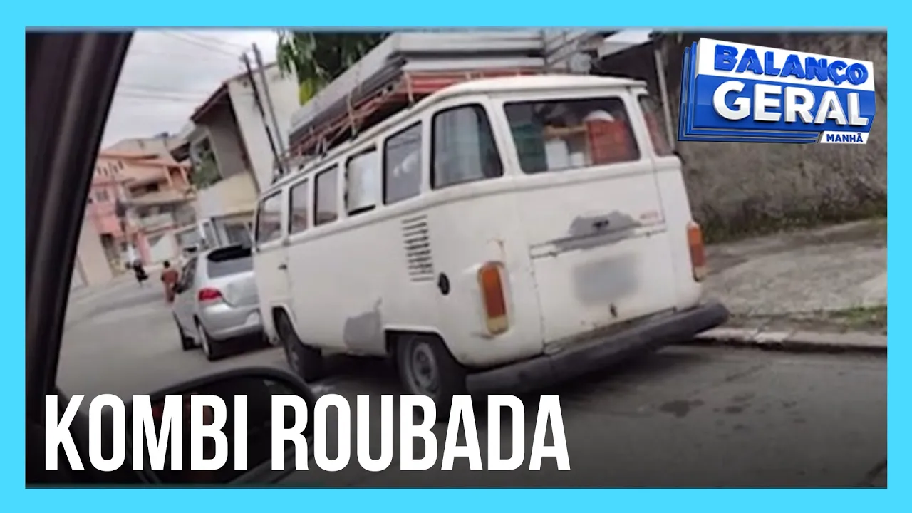 Feirante vive drama após ter a Kombi que usava para trabalhar roubada