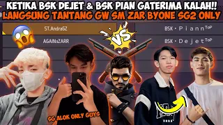 ketika bsk dejet dan bsk pian gaterima kalah byone langsung diajak sparing sg 2 kayu alok 