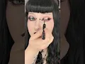 Easy romantic goth makeup tutorial