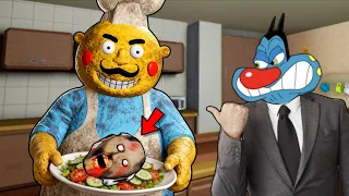 Kiya Granny Or Bob Ko Oggy Bacha Paayega ? | Mr Mix in Roblox With Oggy Jack & Granny