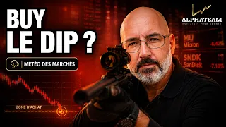 Buy le Dip sur les Mémoires (après capitulation) SNDK MU NBIS MRVL - La Météo des Marchés