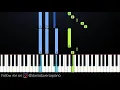 Alex g - treehouse (Piano Tutorial)