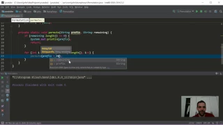 Permutation - Live Coding Example