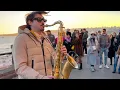 Download Lagu Bee Gees - STAYIN' ALIVE 🕺🕺 | Saxophone Cover Daniele Vitale