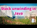 22 Stack unwinding Java with Ali