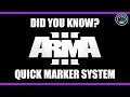 Quick Marker System BWI Arma 3 - Did you know