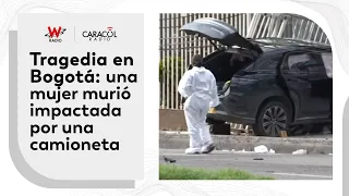 En Bogotá conductor quedó libre tras violento choque | Noticiero del Medio Día