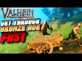 The FASTEST Way to Get Through the Bronze Age EASY Valheim Guide for Players