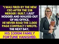 Download Lagu The New CEO Fired Me After A $5B Merger — Too Bad About The $300M Clause I Wrote.