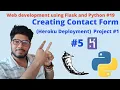 Uploading Flask Project to Heroku Project Web Development Using Flask and Python