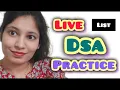 Live DSA Problem Solving in Python List Interview Questions
