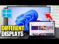 How To Make Second Monitor Show Different Things Windows 11