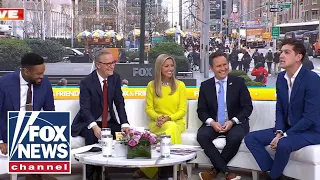 Hosts left stunned with comedian s impressions of Trump Obama McConnell
