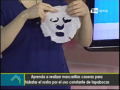 Aprenda a realizar mascarillas caseras para hidratar el rostro por el uso constante de tapabocas