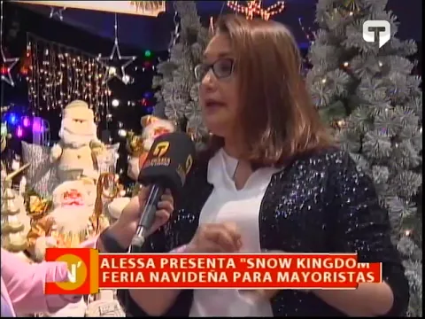 Alessa presenta Snow Kingdowm feria navieña para mayoristas
