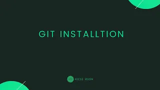 Git and Git Bash Installation Guide