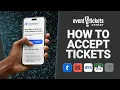 How to Accept Ticket Transfers from Ticketmaster AXS and Other Primary Tickets