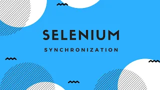 Synchronization in Selenium-Implicit Wait