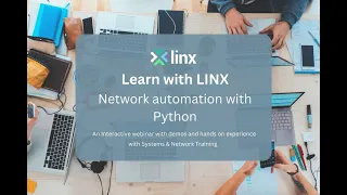 Learn with LINX Network automation with Python