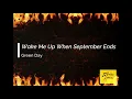 Download Lagu Green Day - Wake Me Up When September Ends [ HQ - FLAC ]