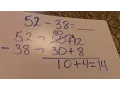 2 Digit Expanded Form Subtraction