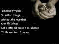 In The Palm of Your Hand ~ Alison Kraus ~ lyric video