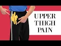 Upper Thigh Leg Pain From Pinched Femoral Nerve or Meralgie Paresthetica Self-Test Fix