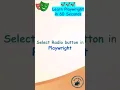Playwright Tutorial Select Radio button in Playwright