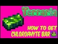 How To Get Chlorophyte Bars In Terraria Terraria 1 4 4 9