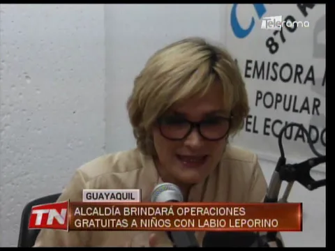 Alcaldía brindará operaciones gratuitas a niños con labio leporino