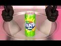 Download Lagu I Turn Fanta Exotic Into Ice Cream Rolls 🟠🔥 | ASMR