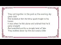 Joan Baez - Simple Twist of Fate Lyrics