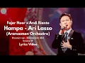 Download Lagu FAJAR NOOR X ANDI RIANTO - HAMPA (ARI LASSO) | RUNNER-UP - INDONESIAN IDOL SEASON 13 (LYRICS VIDEO)