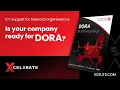 Is your company ready for DORA The Digital Operational Resilience Act deadline is January 2025
