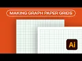 Making Graph Paper Grid Tutorial in Adobe Illustrator 2023 with FREE template