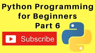 Python Python Programming for Beginners Python Tutorial Part 6 Craw Security