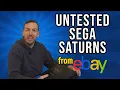Untested Sega Saturns from eBay - One Works One s a Disaster