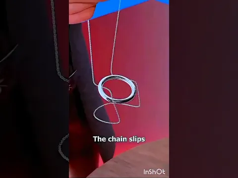How Does the Ring and Chain Magic Trick Work?βππ₯ #viralvideo#trending#top#reels#ytshorts