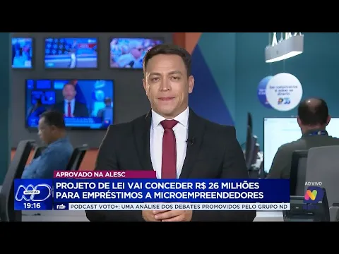 Alesc aprova projeto de lei para R$ 26 milhões em empréstimos a microempresas