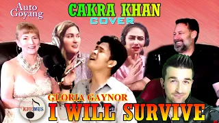 Download Bule auto goyang dengar cover Cakra Khan lagu I Will Survive-Gloria Gaynor#reactionvideo #cakrakhan MP3